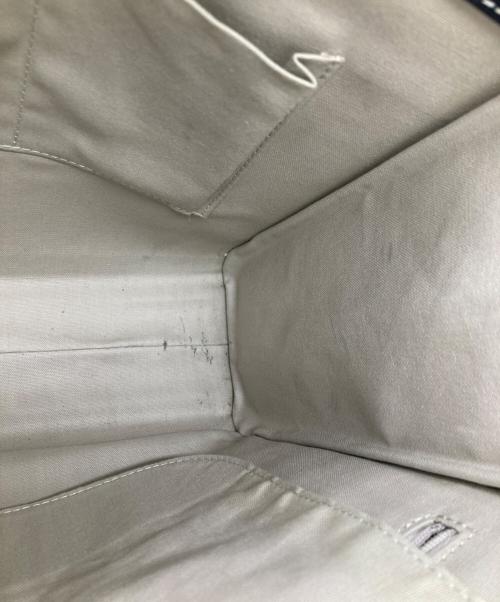 Hamano（ハマノ）HAMANO (ハマノ) レザーハンドバッグ ブラックの古着・服飾アイテム