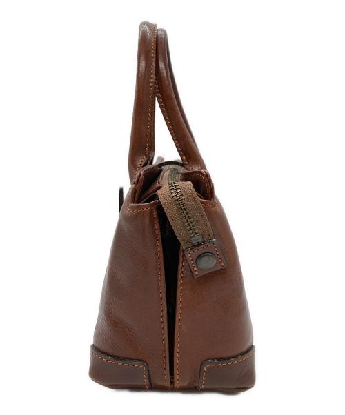DAKOTA（ダコタ）Dakota (ダコタ) レザーハンドバッグ ブラウンの古着・服飾アイテム