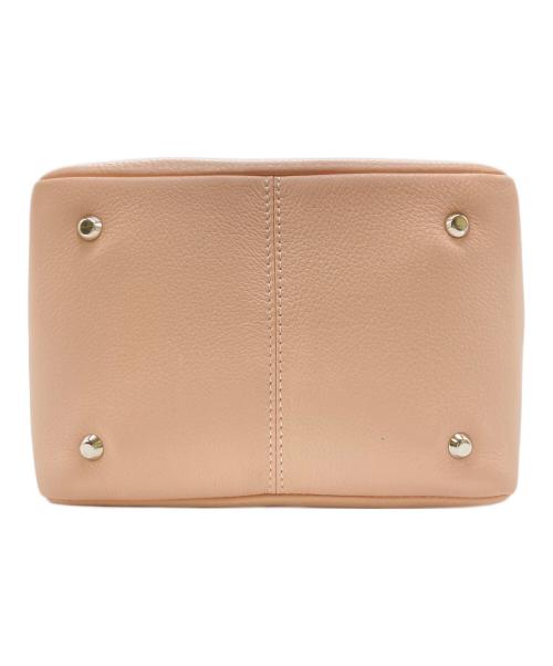 Hamano（ハマノ）Hamano (ハマノ) スクエアハンドバッグ / カリーノ ピンクの古着・服飾アイテム