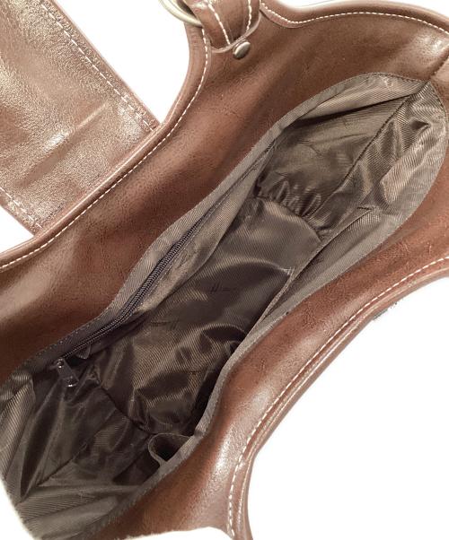 Hamano（ハマノ）HAMANO (ハマノ) カゴバッグ ブラウンの古着・服飾アイテム