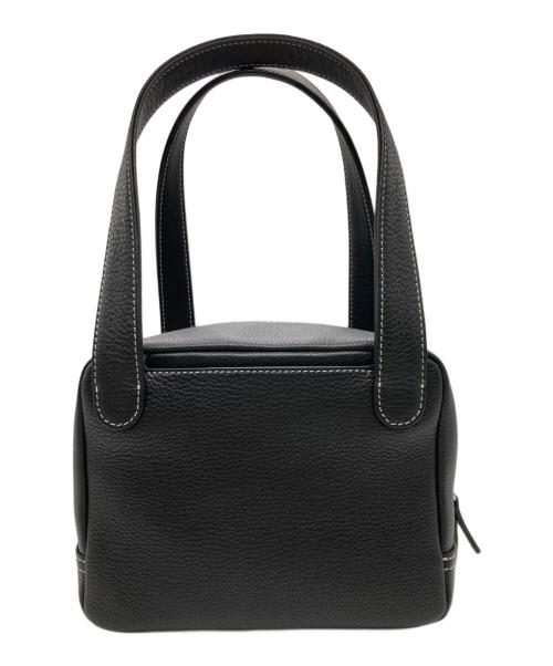 Hamano（ハマノ）HAMANO (ハマノ) スクエアハンドバッグ / カリーノ ブラックの古着・服飾アイテム