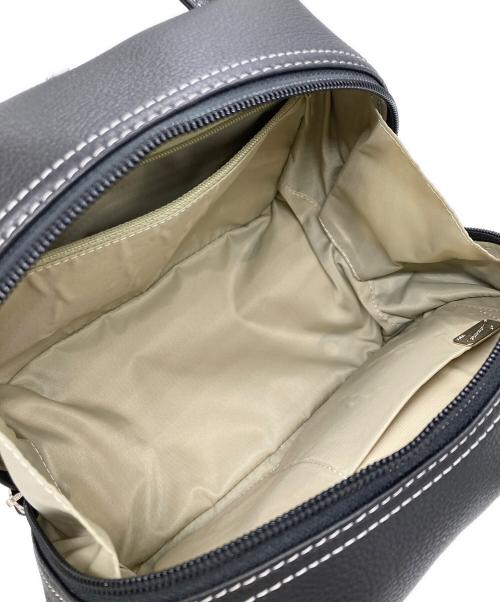 Hamano（ハマノ）HAMANO (ハマノ) スクエアハンドバッグ / カリーノ ブラックの古着・服飾アイテム