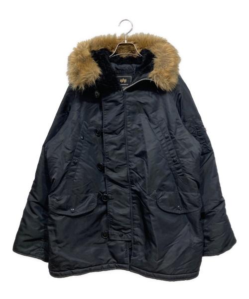 ALPHA（アルファ）ALPHA (アルファ) N-3Bフライトジャケット ブラック サイズ:Mの古着・服飾アイテム