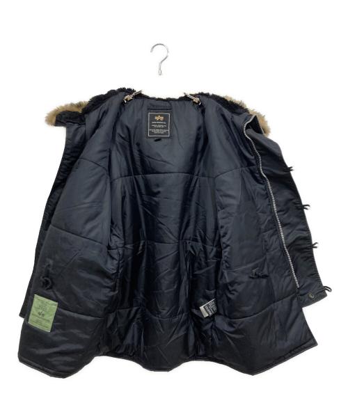 ALPHA（アルファ）ALPHA (アルファ) N-3Bフライトジャケット ブラック サイズ:Mの古着・服飾アイテム