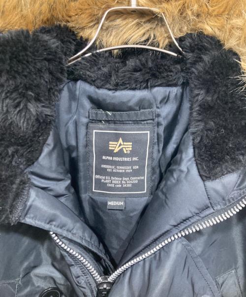 ALPHA（アルファ）ALPHA (アルファ) N-3Bフライトジャケット ブラック サイズ:Mの古着・服飾アイテム