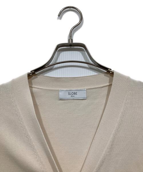 SLOBE IENA（スローブ イエナ）SLOBE IENA (スローブ イエナ) アイスコットンVネックカーディガン アイボリー サイズ:FREEの古着・服飾アイテム