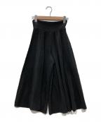 SPECCHIOスペッチオ）の古着「ワイドプリーツパンツ」｜ブラック