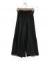SPECCHIO (スペッチオ) ワイドプリーツパンツ ブラック サイズ:40：5000円