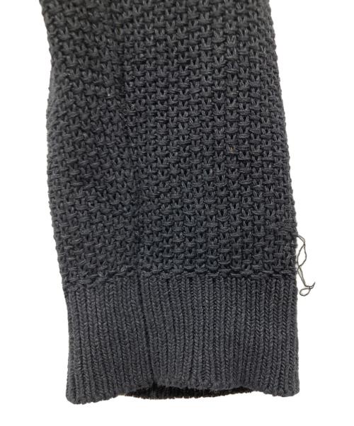 6(ROKU) BEAUTY&YOUTH（ロク ビューティーアンドユース）6(ROKU) BEAUTY&YOUTH (ロク ビューティーアンドユース) MESH CARDIGAN/カーディガン ブラック サイズ:なしの古着・服飾アイテム