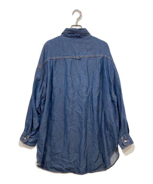 SHENERY（シーナリー）SHENERY (シーナリー) オーバーデニムシャツ ブルー サイズ:Fの古着・服飾アイテム