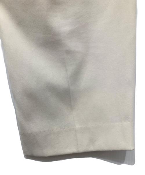 BEAUTY&YOUTH（ビューティーアンドユース）BEAUTY&YOUTH (ビューティーアンドユース) ツイルタックテーパードパンツ ベージュ サイズ:Sの古着・服飾アイテム