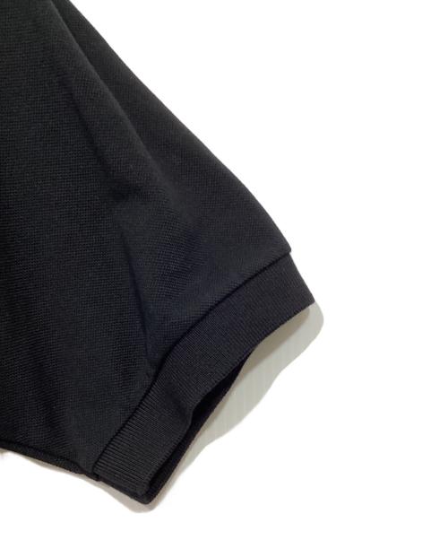 CHEMISE LACOSTE（シュミーズ ラコステ）CHEMISE LACOSTE (シュミーズ ラコステ) 半袖ポロシャツ ブラック サイズ:3の古着・服飾アイテム
