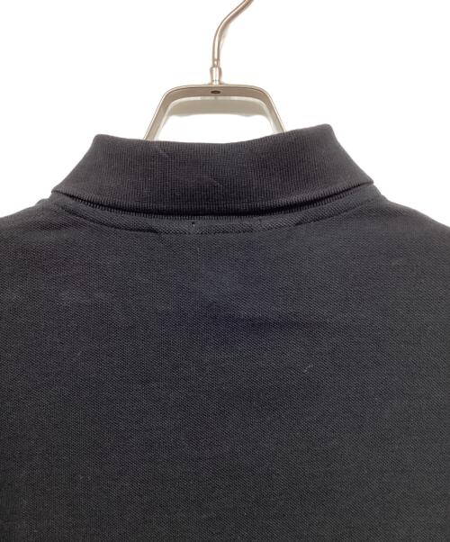 CHEMISE LACOSTE（シュミーズ ラコステ）CHEMISE LACOSTE (シュミーズ ラコステ) 半袖ポロシャツ ブラック サイズ:3の古着・服飾アイテム