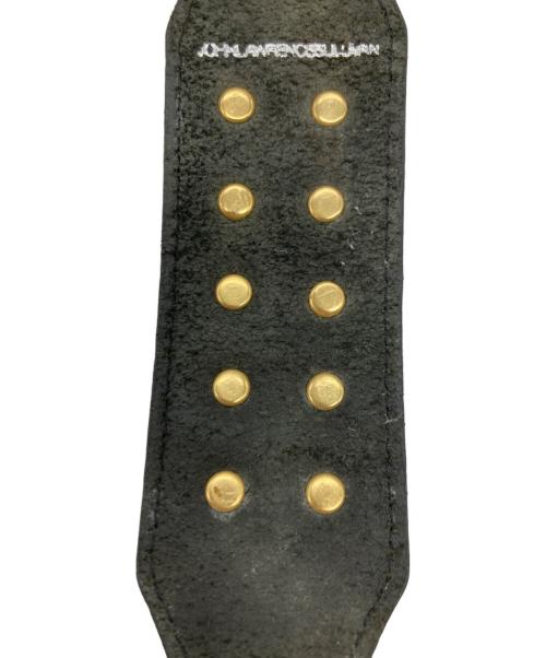 JOHN LAWRENCE SULLIVAN（ジョン ローレンス サリバン）JOHN LAWRENCE SULLIVAN (ジョン ローレンス サリバン) レザーブレスレット ブラックの古着・服飾アイテム