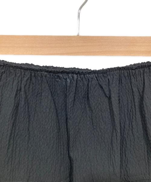 Plage（プラージュ）Plage (プラージュ) リップルボリュームスカート ブラック サイズ:SIZE 38の古着・服飾アイテム