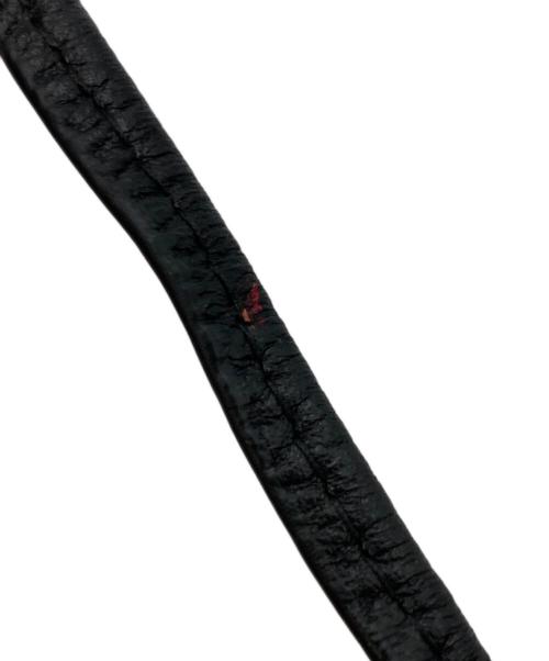 BEAUTY&YOUTH（ビューティーアンドユース）BEAUTY&YOUTH (ビューティーアンドユース) レザー ジップスリム ウォレットショルダー ブラックの古着・服飾アイテム