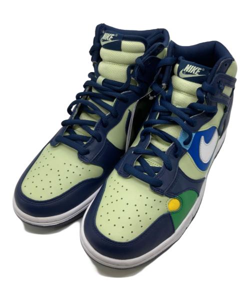 NIKE（ナイキ）NIKE (ナイキ) WMNS DUNK HIGH LX ネイビー サイズ:28.5cmの古着・服飾アイテム
