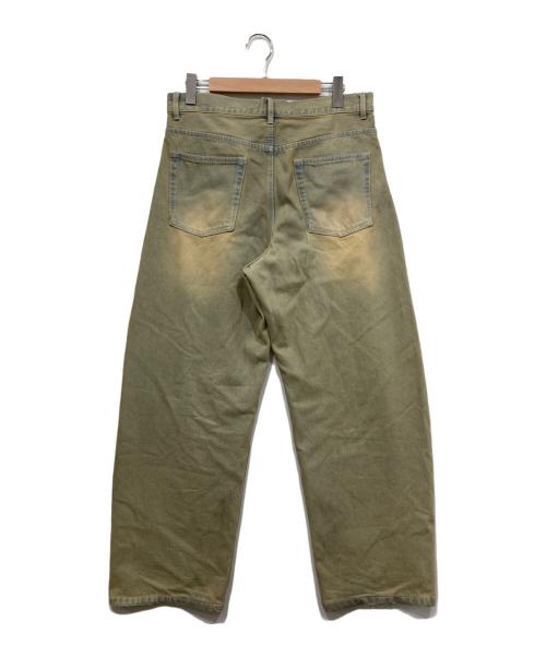 TK TAKEO KIKUCHI（ティーケー タケオキクチ）TK TAKEO KIKUCHI (ティーケー タケオキクチ) バレルデニムパンツ ブルー サイズ:Ｌの古着・服飾アイテム