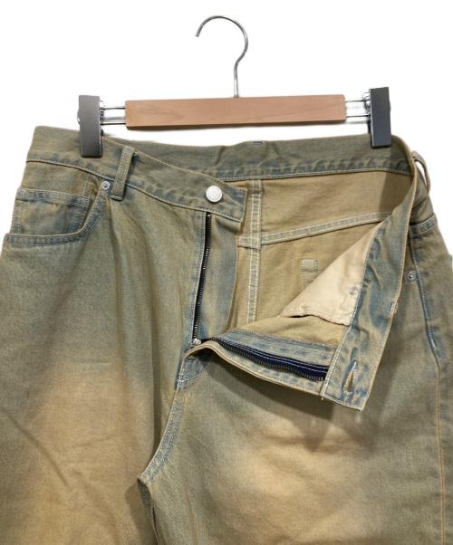 TK TAKEO KIKUCHI（ティーケー タケオキクチ）TK TAKEO KIKUCHI (ティーケー タケオキクチ) バレルデニムパンツ ブルー サイズ:Ｌの古着・服飾アイテム