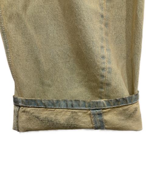 TK TAKEO KIKUCHI（ティーケー タケオキクチ）TK TAKEO KIKUCHI (ティーケー タケオキクチ) バレルデニムパンツ ブルー サイズ:Ｌの古着・服飾アイテム