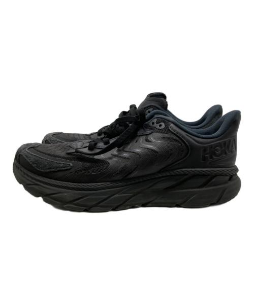 HOKAONEONE（ホカオネオネ）HOKAONEONE (ホカオネオネ) ローカットスニーカー /  CLIFTON SATISFYRUNNING ブラック サイズ:27.5cmの古着・服飾アイテム