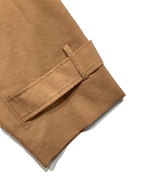 Noble（ノーブル）Noble (ノーブル) ライトフルクロススタンドカラーロングコート ブラウン サイズ:38の古着・服飾アイテム