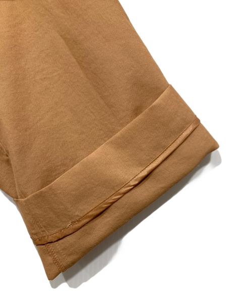 Noble（ノーブル）Noble (ノーブル) ライトフルクロススタンドカラーロングコート ブラウン サイズ:38の古着・服飾アイテム