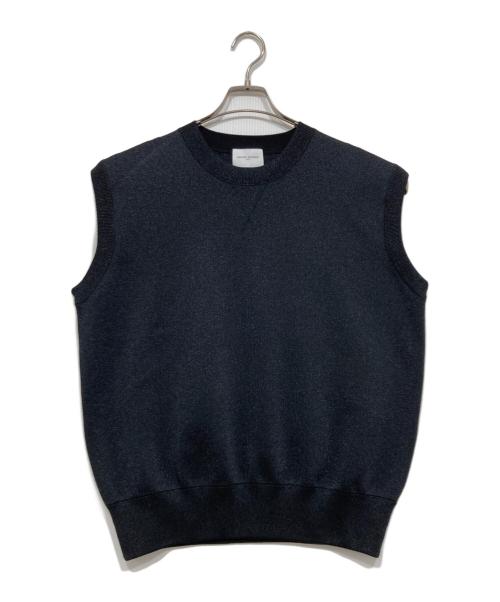UNITED ARROWS（ユナイテッドアローズ）UNITED ARROWS (ユナイテッドアローズ) COMFY ラメ ニットベスト ブラック サイズ:Freeの古着・服飾アイテム