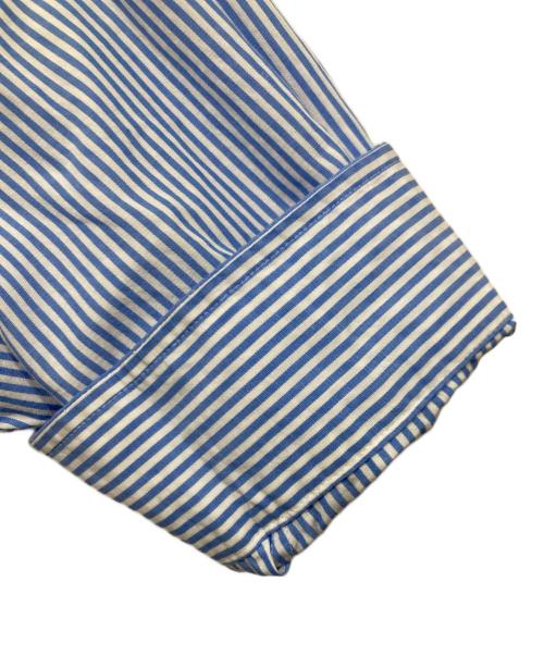 THE SHINZONE（ザ シンゾーン）THE SHINZONE (ザ シンゾーン) ストライプシャツ / STRIPE DADDY SHIRT WOMEN ブルー サイズ:Freeの古着・服飾アイテム
