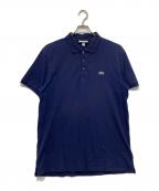 LACOSTEラコステ）の古着「ポロシャツ」｜ネイビー