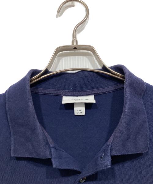 LACOSTE（ラコステ）LACOSTE (ラコステ) ポロシャツ ネイビー サイズ:LLの古着・服飾アイテム