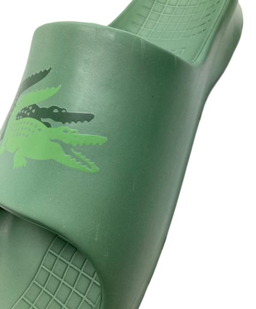 LACOSTE（ラコステ）LACOSTE (ラコステ) SERVE SLIDE グリーン サイズ:28の古着・服飾アイテム