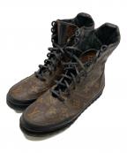 LOUIS VUITTONルイ ヴィトン）の古着「ハイカットモノブラムブーツ」｜ブラウン