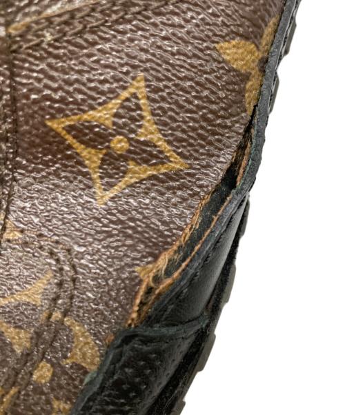 LOUIS VUITTON（ルイ ヴィトン）LOUIS VUITTON (ルイ ヴィトン) ハイカットモノブラムブーツ ブラウン サイズ:37の古着・服飾アイテム