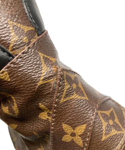 LOUIS VUITTON（ルイ ヴィトン）LOUIS VUITTON (ルイ ヴィトン) ハイカットモノブラムブーツ ブラウン サイズ:37の古着・服飾アイテム