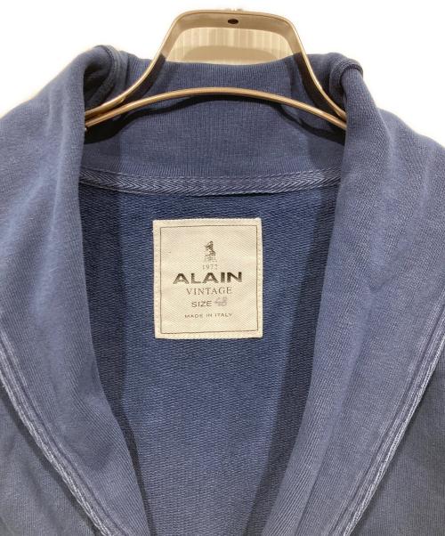ALAIN（アラン）ALAIN (アラン) ショールカラーカーディガン ネイビー サイズ:48の古着・服飾アイテム