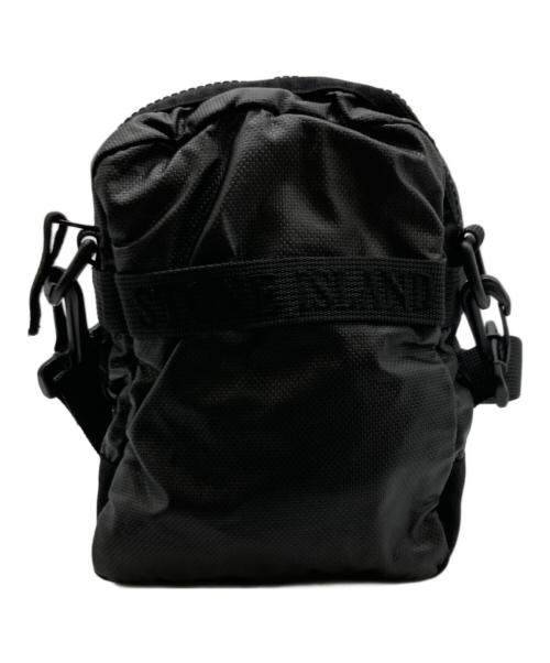 STONE ISLAND（ストーンアイランド）STONE ISLAND (ストーンアイランド) ミニショルダーバッグ ブラックの古着・服飾アイテム