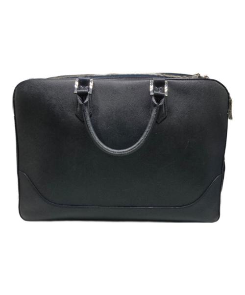 PELLE MORBIDA（ペッレモルビダ）PELLE MORBIDA (ペッレモルビダ) 2WAYビジネスバッグ ネイビーの古着・服飾アイテム