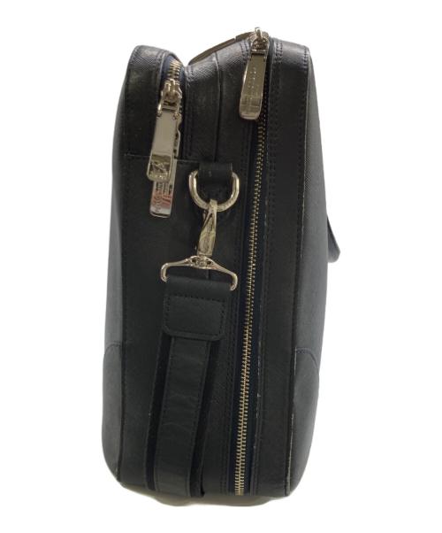 PELLE MORBIDA（ペッレモルビダ）PELLE MORBIDA (ペッレモルビダ) 2WAYビジネスバッグ ネイビーの古着・服飾アイテム