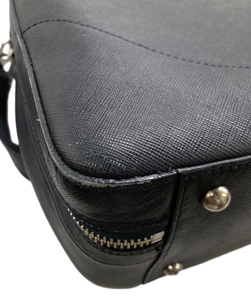 PELLE MORBIDA（ペッレモルビダ）PELLE MORBIDA (ペッレモルビダ) 2WAYビジネスバッグ ネイビーの古着・服飾アイテム