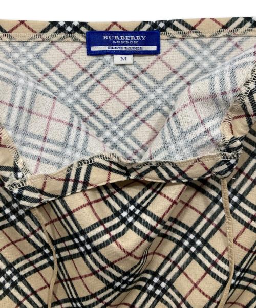 BURBERRY BLUE LABEL（バーバリー ブルー レーベル）BURBERRY BLUE LABEL (バーバリーロンドンブルーレーベル) ノヴァチェック キャミソール ベージュ サイズ:Mの古着・服飾アイテム
