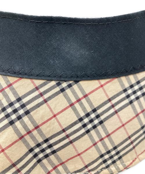 BURBERRY BLUE LABEL（バーバリー ブルー レーベル）BURBERRY BLUE LABEL (バーバリーロンドンブルーレーベル) バケットハット ブルーの古着・服飾アイテム