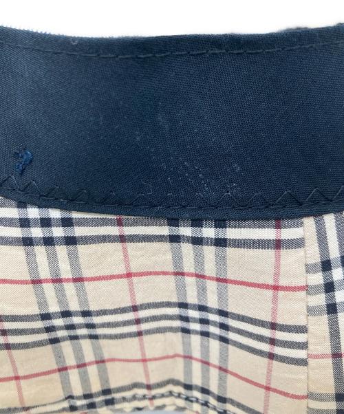 BURBERRY BLUE LABEL（バーバリー ブルー レーベル）BURBERRY BLUE LABEL (バーバリーロンドンブルーレーベル) バケットハット ブルーの古着・服飾アイテム