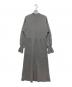CASA FLINE (カーサフライン) スウェットライクニットドレスワンピース グレー サイズ:Free：3000円