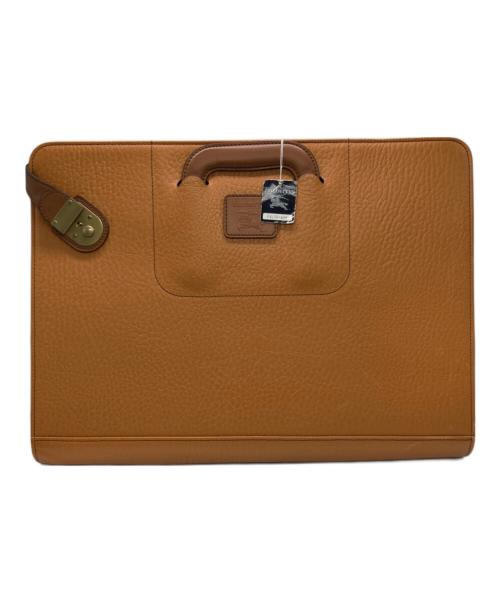 Burberry's（バーバリー）Burberry's (バーバリーズ) レザーブリーフケース/ビジネスバッグ ブラウンの古着・服飾アイテム