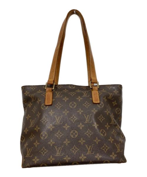 LOUIS VUITTON（ルイ ヴィトン）LOUIS VUITTON (ルイ ヴィトン) ショルダートートバッグ　モノグラム　カバピアノ ブラウンの古着・服飾アイテム