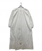 Plageプラージュ）の古着「ethnic lace gown ワンピース」｜ホワイト