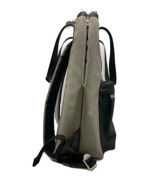 SIMON CARTER（サイモンカータ）SIMON CARTER (サイモンカータ) 2WAYリュックトート グレー×ブラックの古着・服飾アイテム