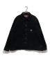 BUDS POOL（バッズプール）の古着「コーデュロイジャケット / 家紋 METAL PATCH CORDUROY JACKET」｜ブラック