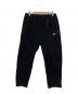 BUD SPOOL（バッズプール）の古着「コーデュロイパンツ / 家紋 METAL PATCH CORDUROY  TUCK EASY TROUSERS」｜ブラック